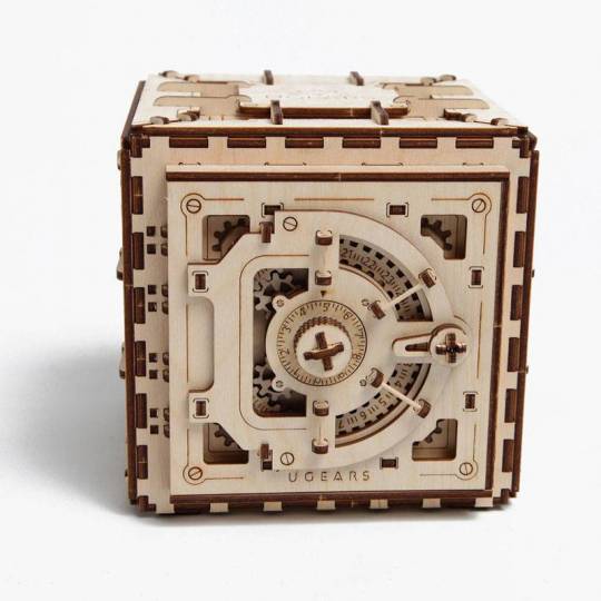 Coffre-fort UGEARS – Puzzle 3D Mécanique en bois UGEARS - 4