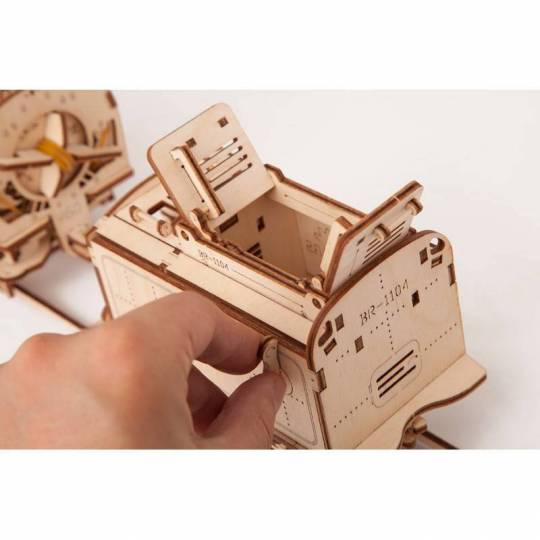 Locomotive UGEARS - Puzzle  3d Mécanique en bois UGEARS - 3