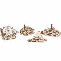 U-Fidget Bateaux - 4 pièces - Puzzle 3d Mécanique en bois UGEARS - 1 U-Fidget Bateaux - 4 pièces - Puzzle 3d Mécanique en bois UGEARS - 1