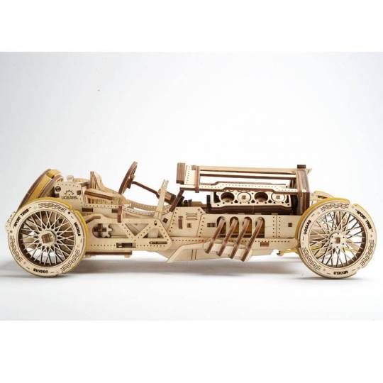 Bolide U-9 : Grand Prix - Puzzle 3D Mécanique en bois UGEARS - 3