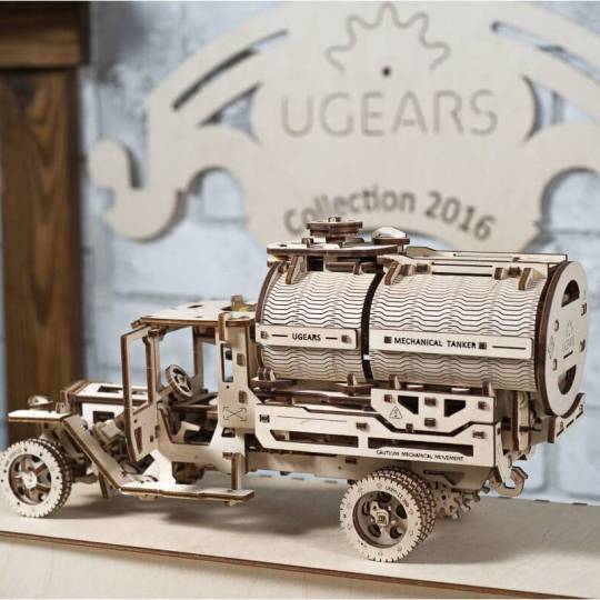 Camion Citerne - Puzzle 3D Mécanique en bois UGEARS - 3
