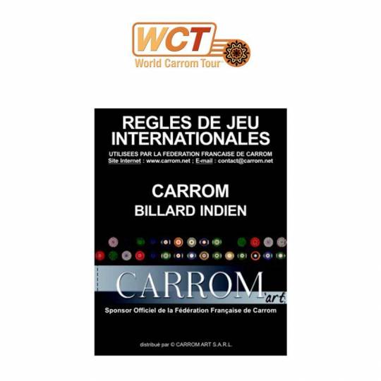 Règles de Jeu Internationales : Carrom Carrom Art - 1