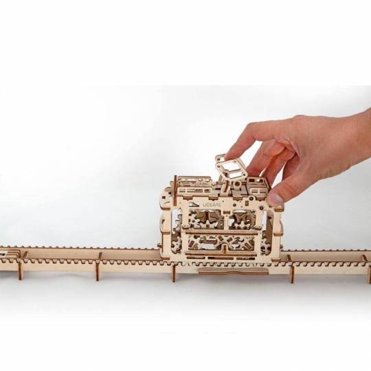 Tram UGEARS - Puzzle 3d Mécanique en bois UGEARS - 4