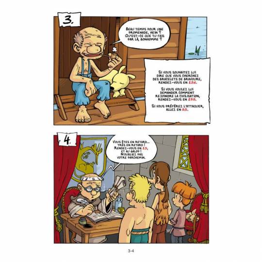 La BD dont vous êtes le héros : Chevaliers 1 - Journal d'un héros Makaka Editions - 3