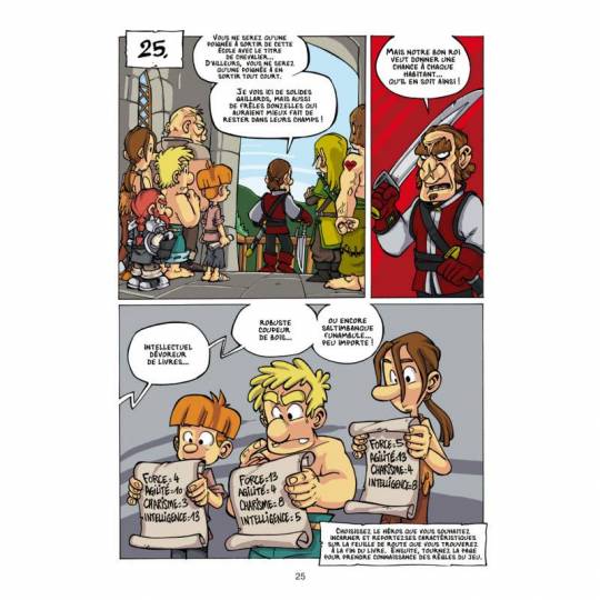 La BD dont vous êtes le héros : Chevaliers 1 - Journal d'un héros Makaka Editions - 4