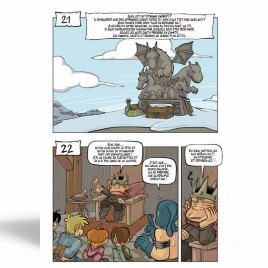 La BD dont vous êtes le héros : Chevaliers 4 - Princesse Gargea Makaka Editions - 3