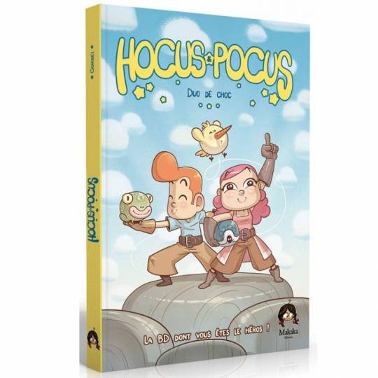 La BD dont vous êtes le héros : Hocus Pocus 2 - Duo de choc Makaka Editions - 1