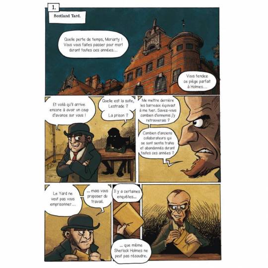 La BD dont vous êtes le héros : Sherlock Holmes Tome 3 - Moriarty Makaka Editions - 2