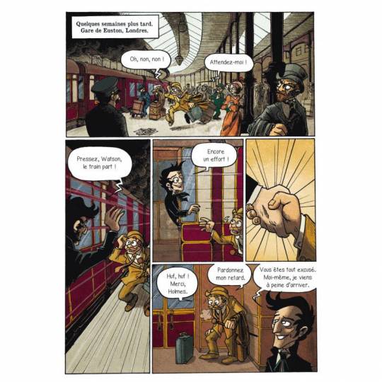 La BD dont vous êtes le héros : Sherlock Holmes Tome 3 - Moriarty Makaka Editions - 3