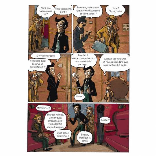 La BD dont vous êtes le héros : Sherlock Holmes Tome 3 - Moriarty Makaka Editions - 4