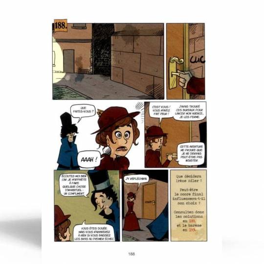 La BD dont vous êtes le héros : Sherlock Holmes Tome 4 - Le défi d'Irène Adler Makaka Editions - 2