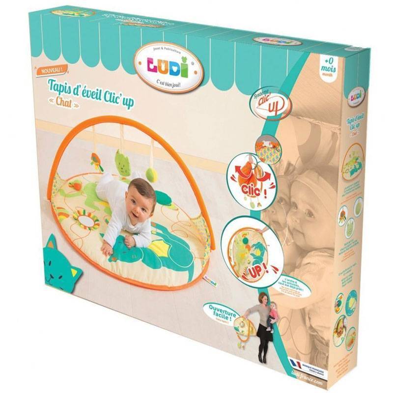 Tapis D Eveil Clic Up Chat Un Jeu Ludi Boutique d Jeux