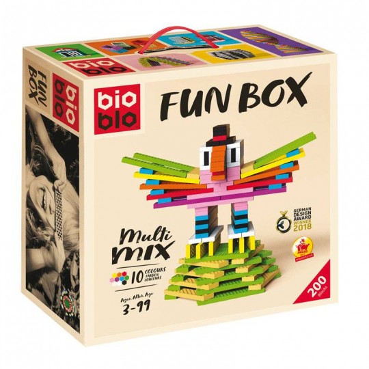 Bioblo Fun Box 200 briques BIOBLO - 1