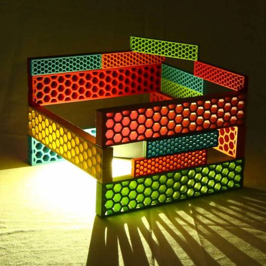 Bioblo Mini Box 40 briques - Friend ship BIOBLO - 3
