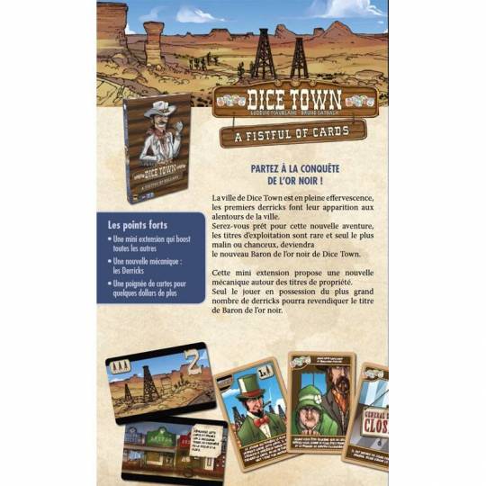 Dice Town - Extension Pour une poignée de cartes Matagot - 2