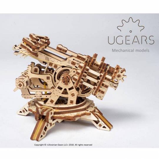 Arbalète à Tour UGEARS - Puzzle 3D Mécanique en bois UGEARS - 2