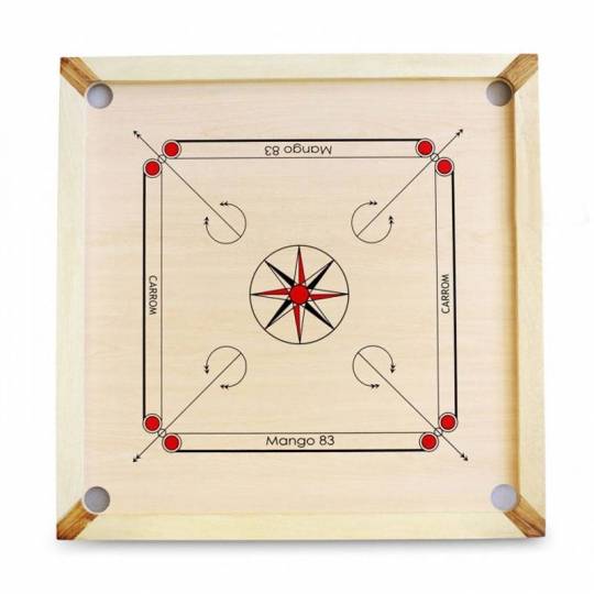 Ludiq'art - CARROM - billard indien Jeu de table