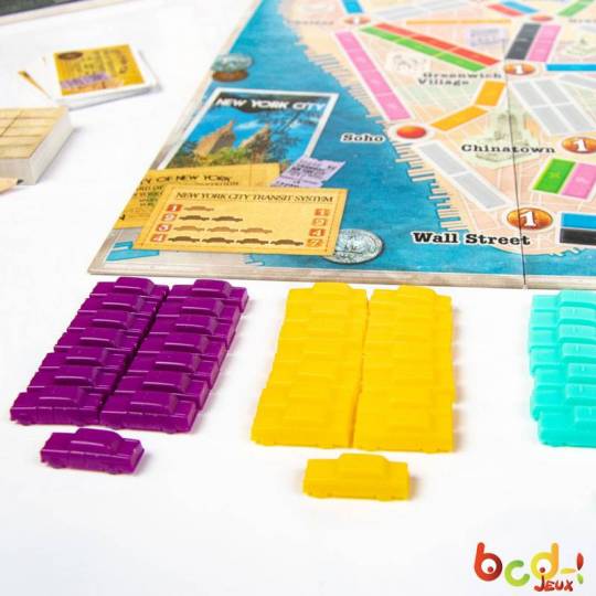 Les Aventuriers du Rail New York Days of Wonder - 4