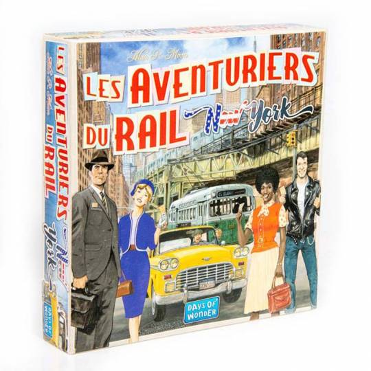 Les Aventuriers du Rail New York Days of Wonder - 1