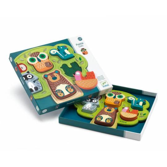 Puzzle Relief - Oski Djeco - 3