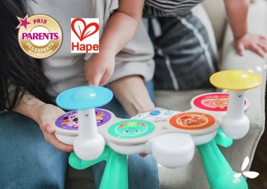 C'est gagné pour le Prix Parents 2022 avec la  Batterie Connectée Baby Einstein de Hape !