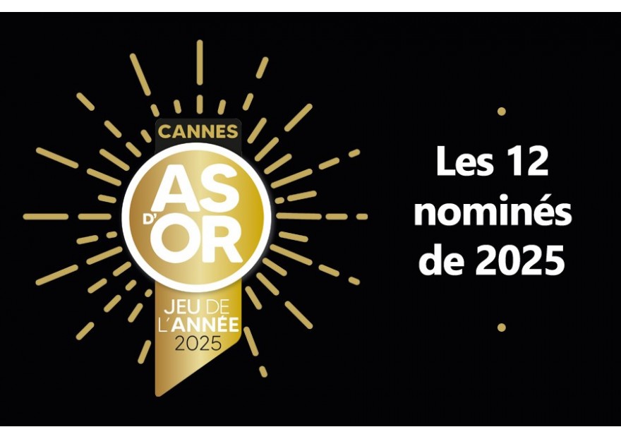 Découvrez les nommés As d'Or - Jeu de l'Année 2025 ! | BCD Jeux