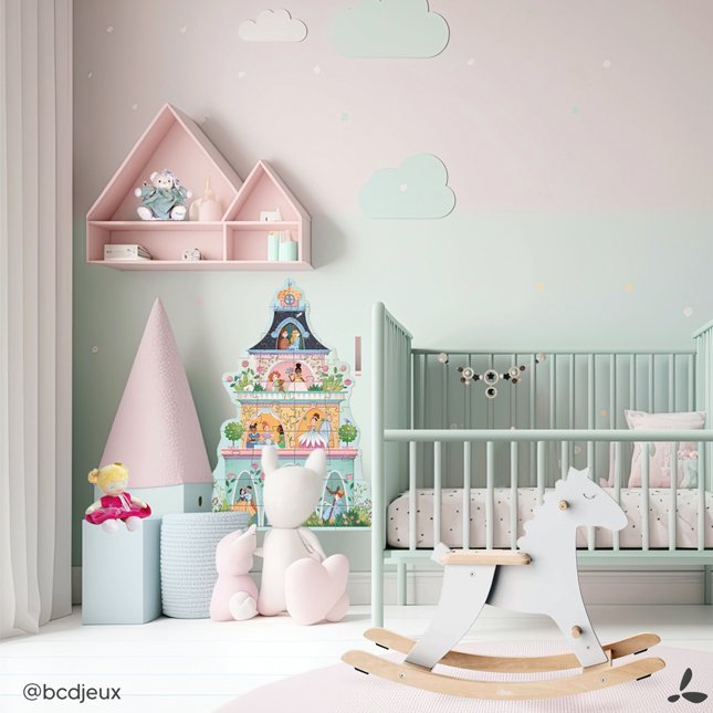 Chambre bébé thème princesse