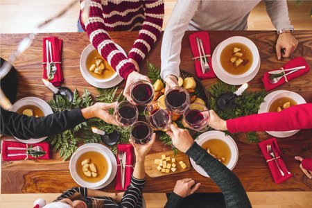 Table de Noël