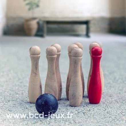 Bowling en bois