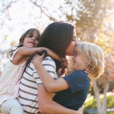 Famille heureuse