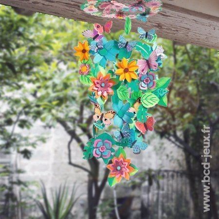 Suspension décorative à peindre Springtime DIY - Djeco
