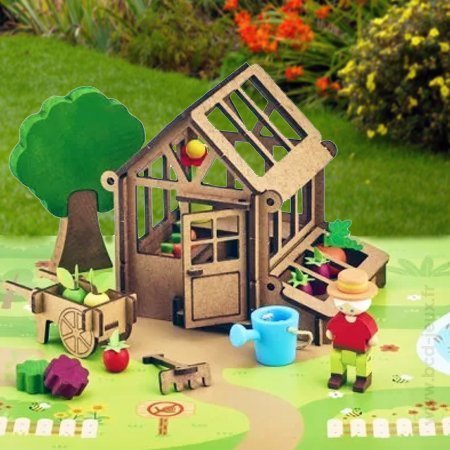 La Serre du Jardinier - 40 pièces - Jeujura