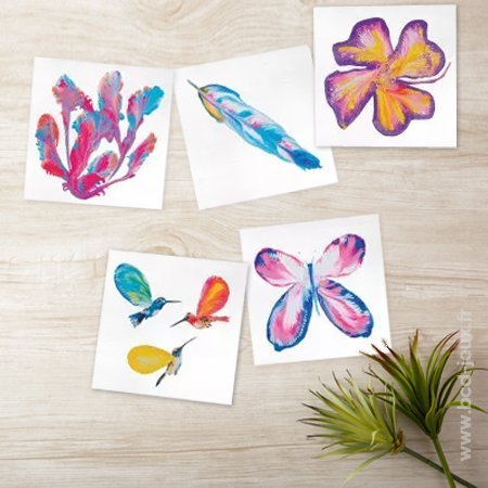 Coffret créatif peinture Flower Power - Janod