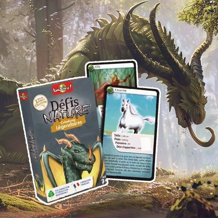 Défis Nature Créatures Légendaires Bioviva