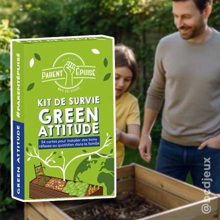 Parent Épuisé - Kit de Survie Green Attitude