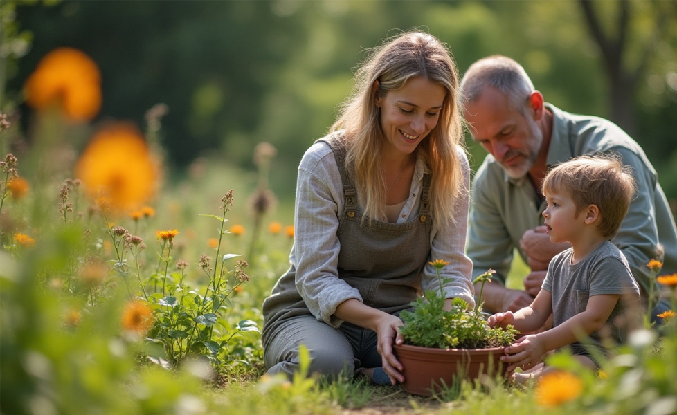 Profiter du jardin en famille en juin