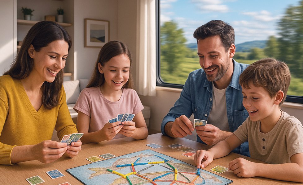 Voyager en famille à en jouant depuis chez soi avec les jeux de société
