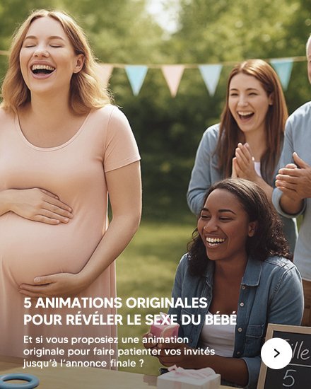 Animation révélation du ses du bébé