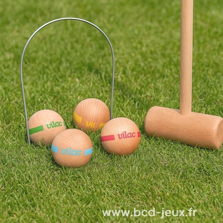 Croquet junior 4 joueurs Vilac