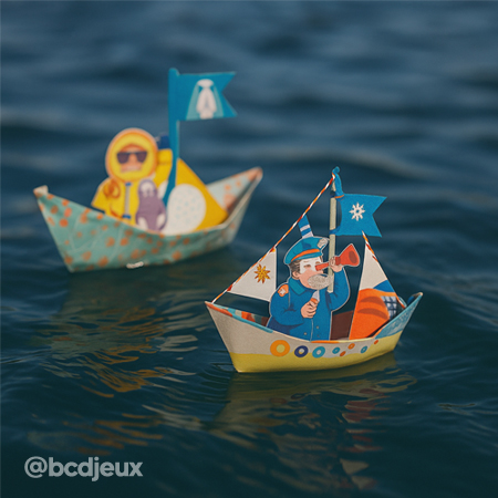 Origami Bateaux sur l'eau – Djeco