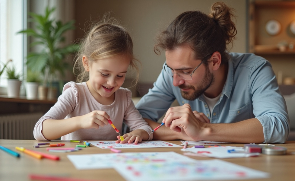 Organiser un atelier déco DIY à la maison avec les enfants