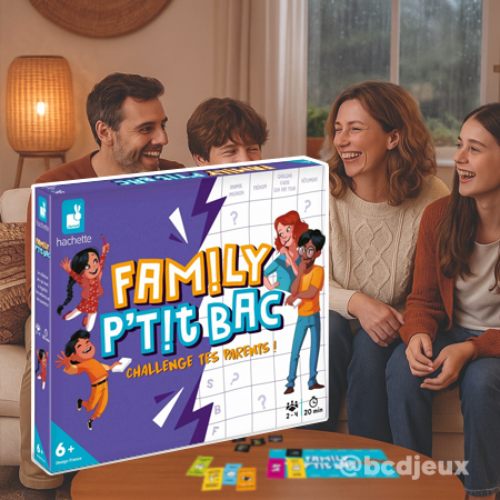 Family P'tit Bac - Challenge tes parents - Janod