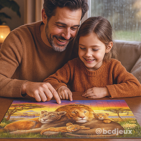 Puzzle 1000 pcs - Photo de famille - Schmidt