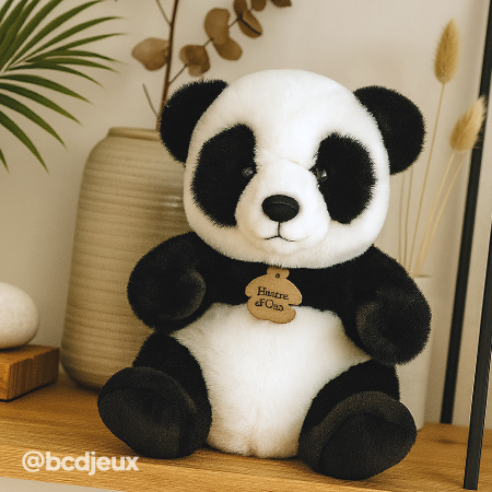 Peluche Panda assis – Histoire d’Ours