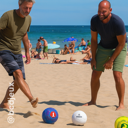 Feetbool – Jeu de pétanque au pied – Cadetel