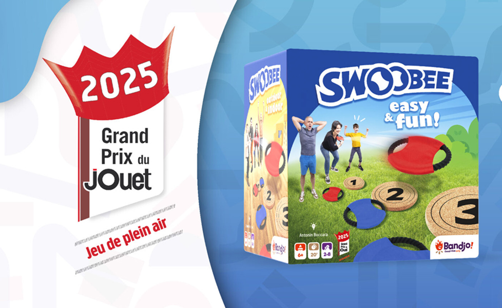 Swoobee remporte le Grand Prix du Jouet 2025 – Jeu de plein air !