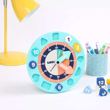 Horloge éducative – J’apprends l’heure (Ludi)