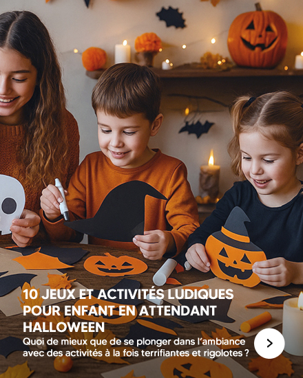 Activités pour enfants en attendant Halloween