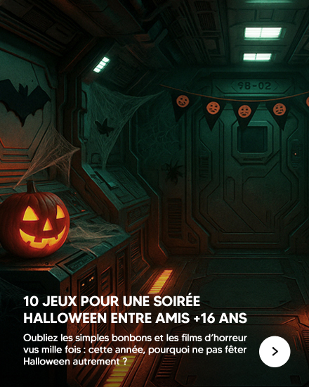 Soirée Halloween avec des jeux de société terrifiants