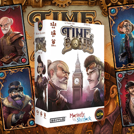 Time Bomb – Jeu de cartes Sherlock vs Moriarty